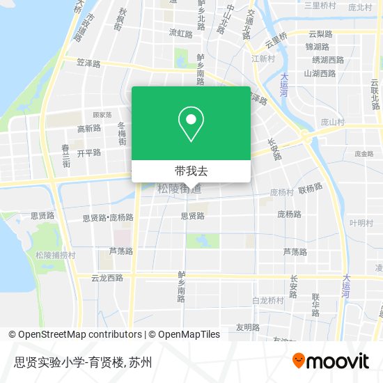 思贤实验小学-育贤楼地图