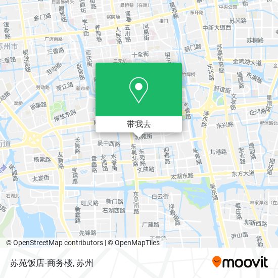 苏苑饭店-商务楼地图
