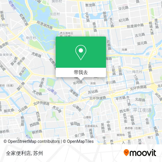全家便利店地图