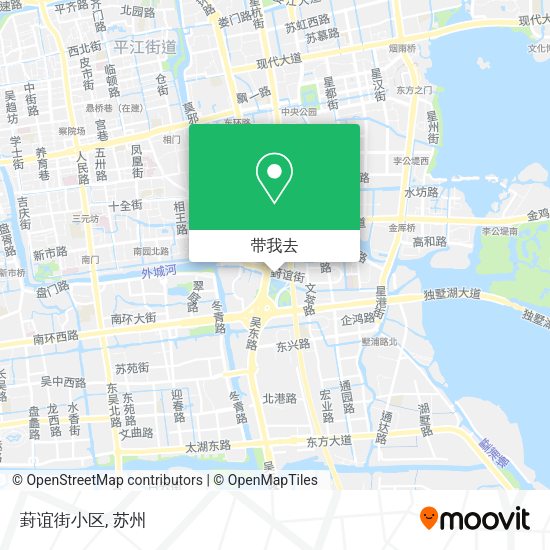 葑谊街小区地图