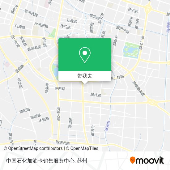 中国石化加油卡销售服务中心地图