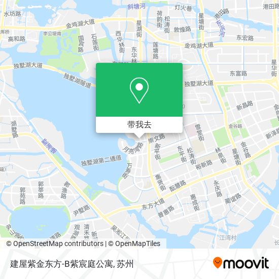 建屋紫金东方-B紫宸庭公寓地图