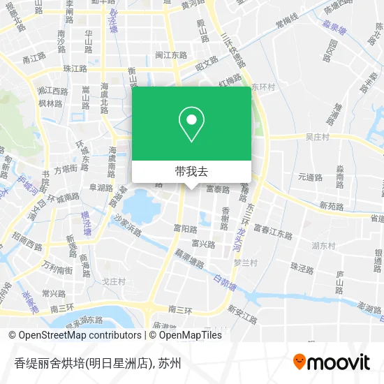 香缇丽舍烘培(明日星洲店)地图