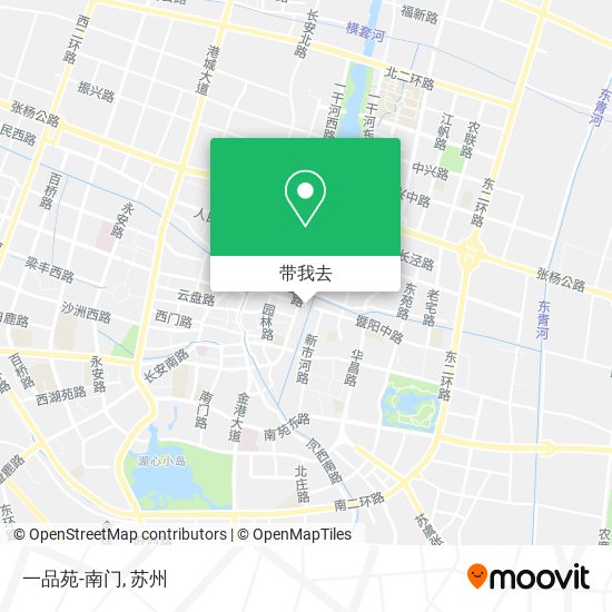 一品苑-南门地图