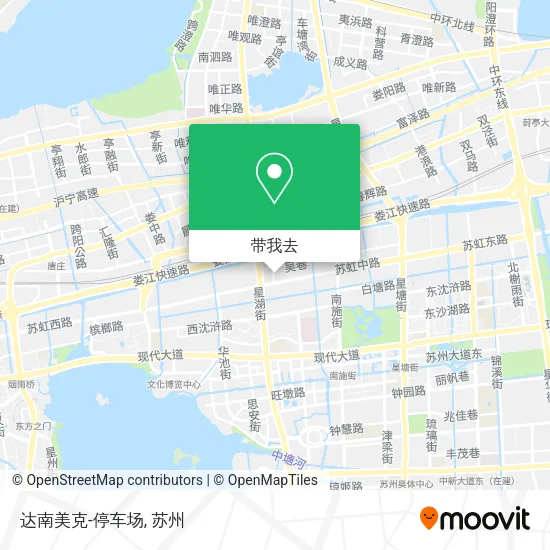 达南美克-停车场地图