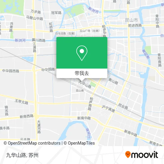 九华山路地图