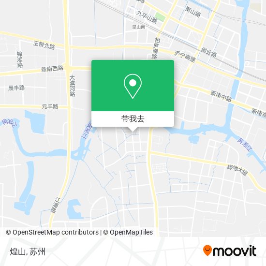 煌山地图