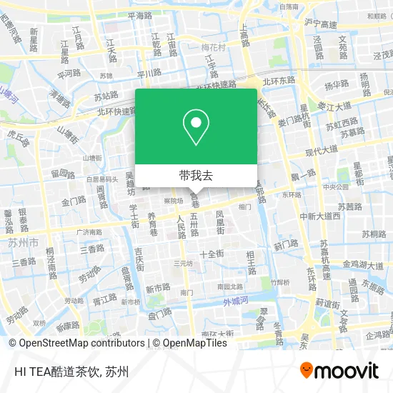 HI TEA酷道茶饮地图