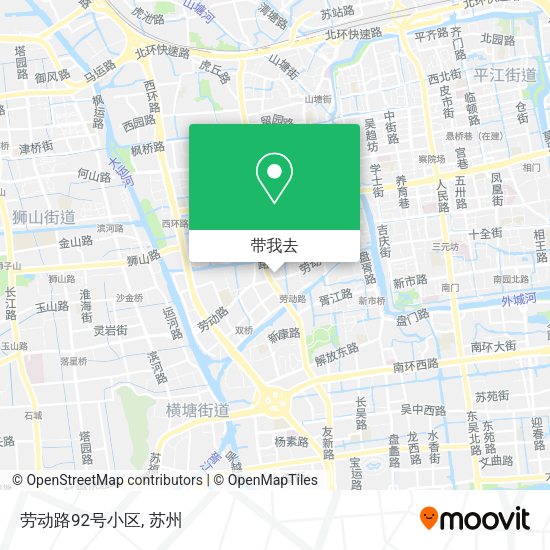 劳动路92号小区地图