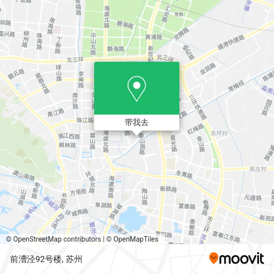前漕泾92号楼地图