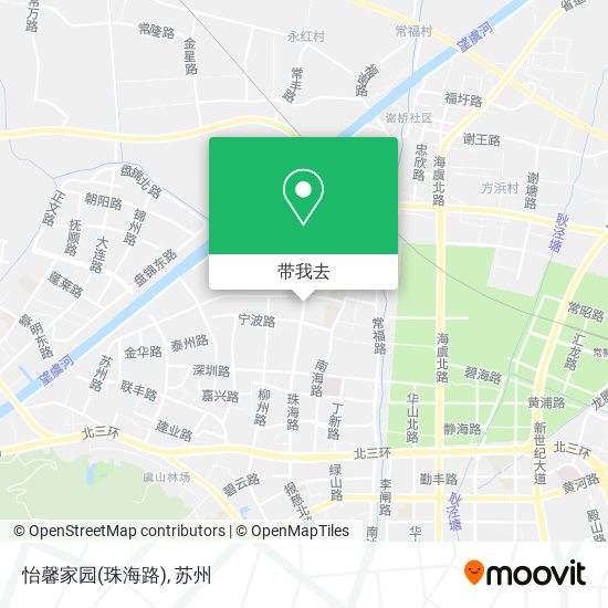 怡馨家园(珠海路)地图
