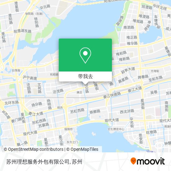苏州理想服务外包有限公司地图