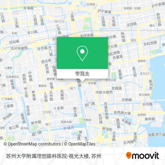 苏州大学附属理想眼科医院-视光大楼地图