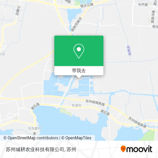 苏州城耕农业科技有限公司地图