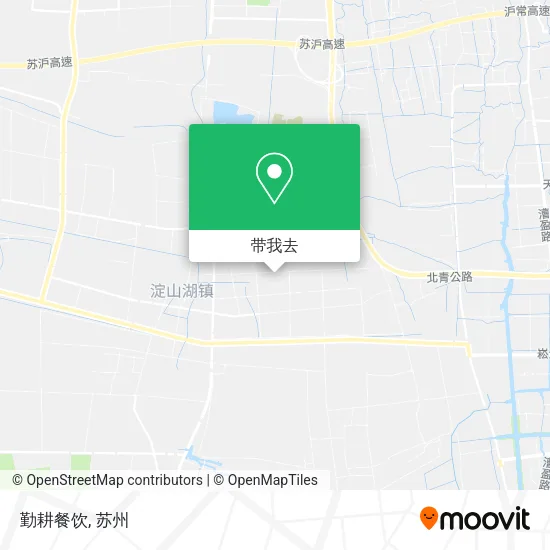 勤耕餐饮地图