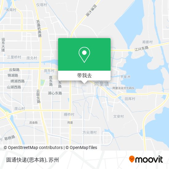 圆通快递(思本路)地图