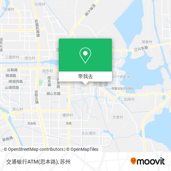 交通银行ATM(思本路)地图