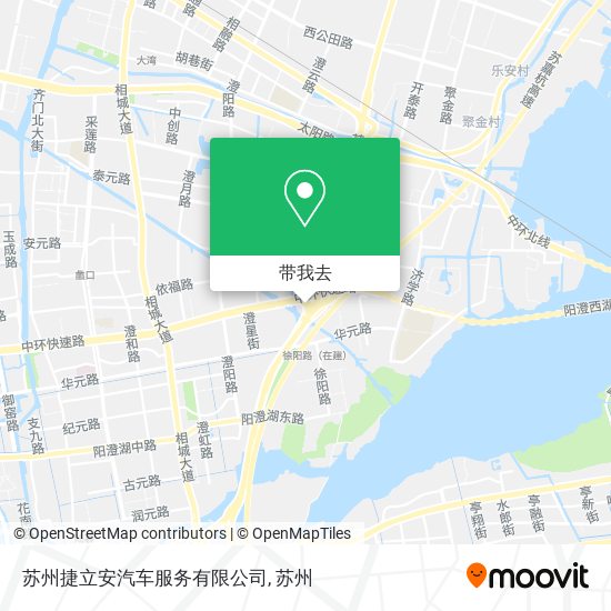苏州捷立安汽车服务有限公司地图