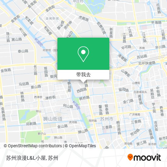 苏州浪漫L&L小屋地图