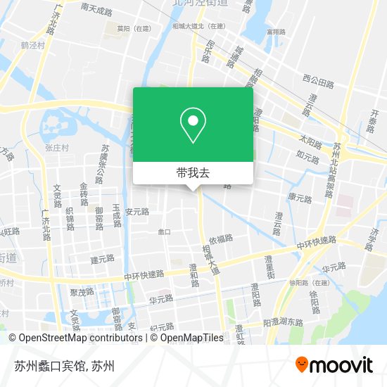 苏州蠡口宾馆地图