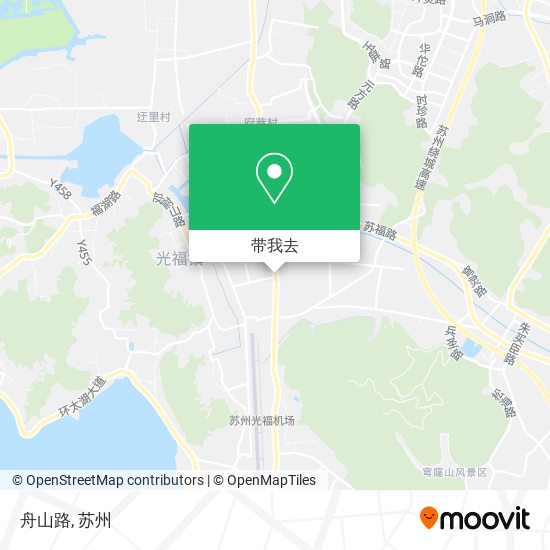 舟山路地图