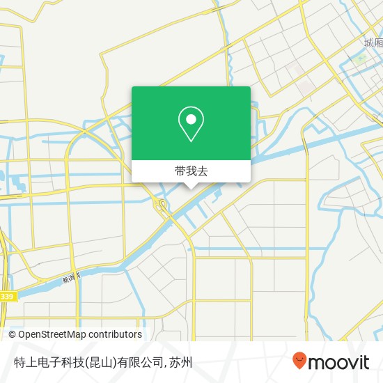 特上电子科技(昆山)有限公司地图