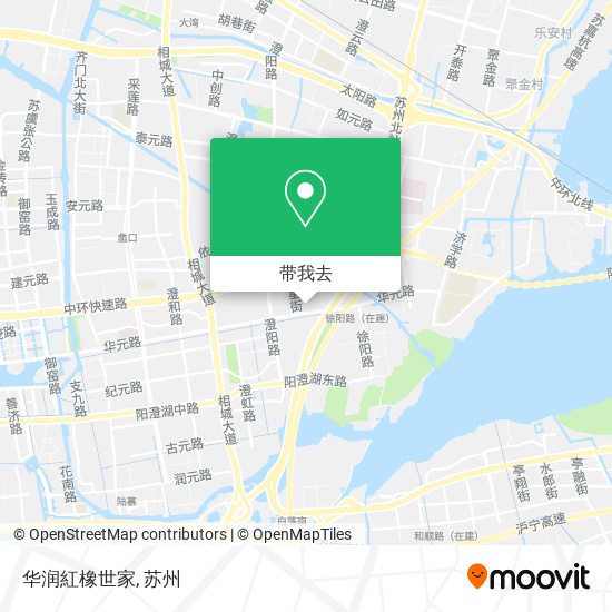 华润紅橡世家地图