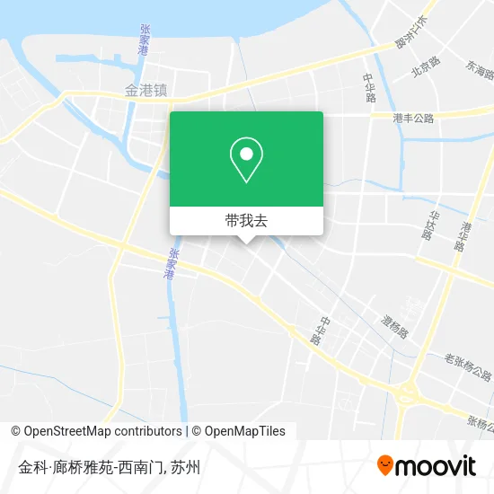 金科·廊桥雅苑-西南门地图