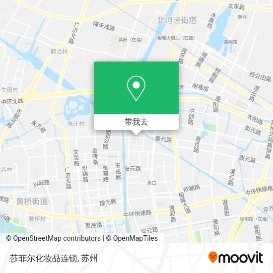 莎菲尔化妆品连锁地图