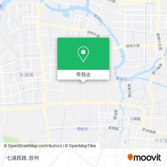 七浦西路地图