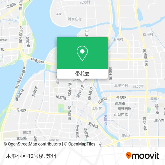 木浪小区-12号楼地图