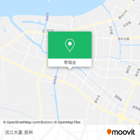 滨江大厦地图