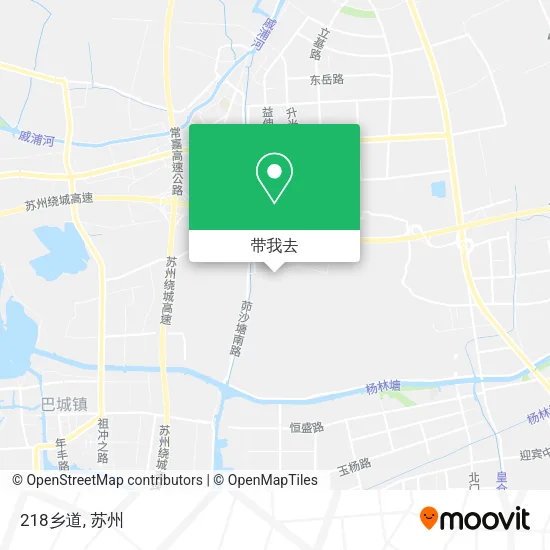 218乡道地图