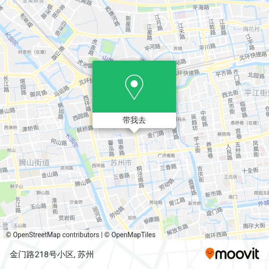 金门路218号小区地图