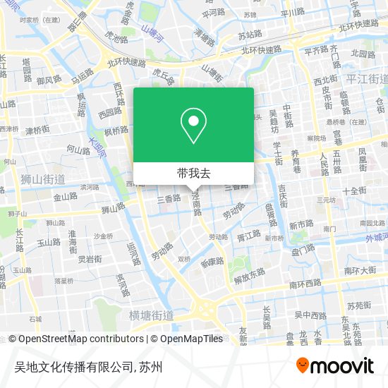 吴地文化传播有限公司地图