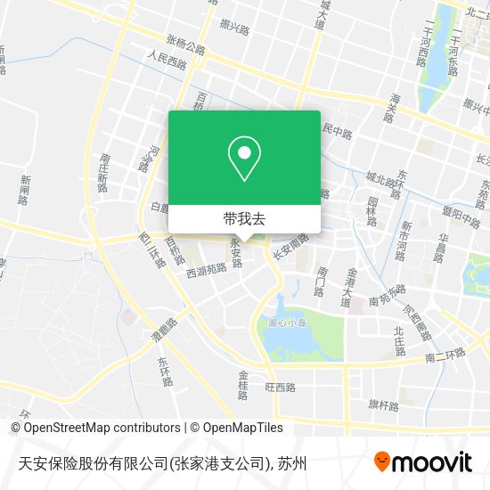 天安保险股份有限公司(张家港支公司)地图