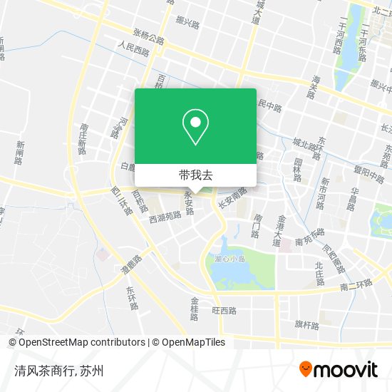 清风茶商行地图