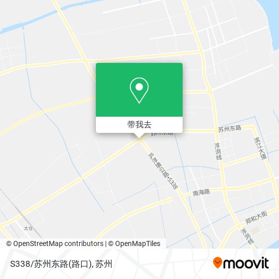 S338/苏州东路(路口)地图