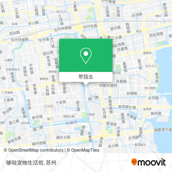 哆啦宠物生活馆地图