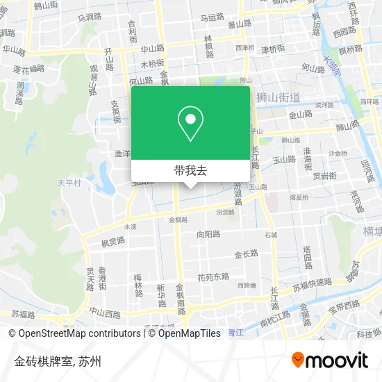 金砖棋牌室地图