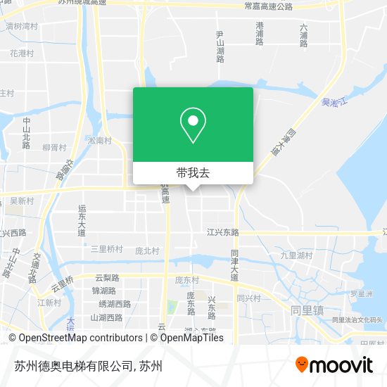 苏州德奥电梯有限公司地图