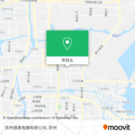 苏州德奥电梯有限公司地图