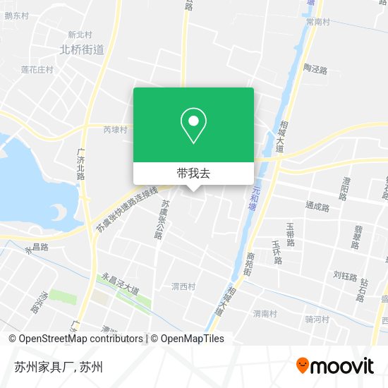 苏州家具厂地图