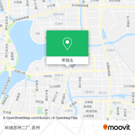 科德苏州二厂地图