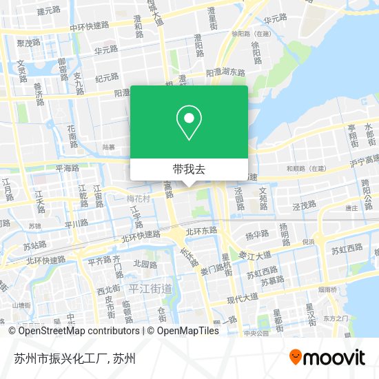 苏州市振兴化工厂地图