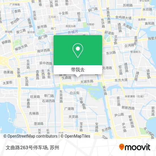 文曲路263号停车场地图