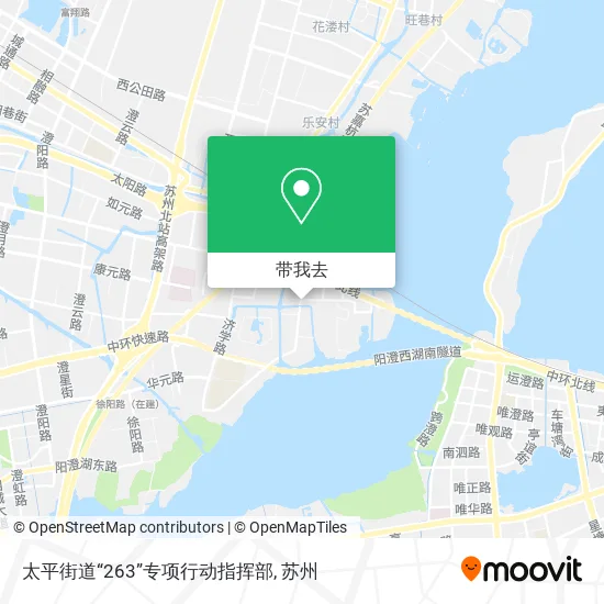 太平街道“263”专项行动指挥部地图