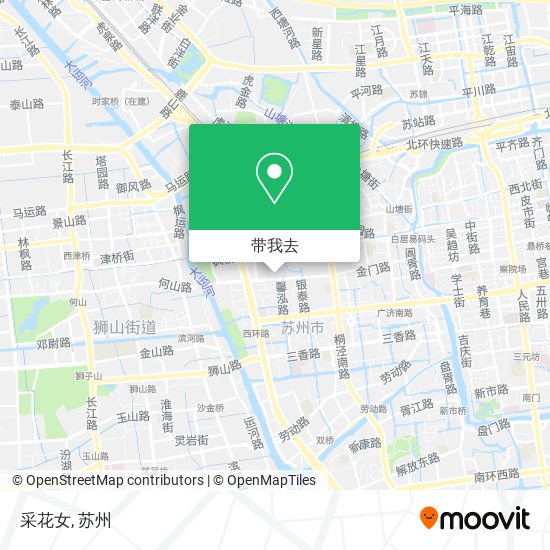 采花女地图
