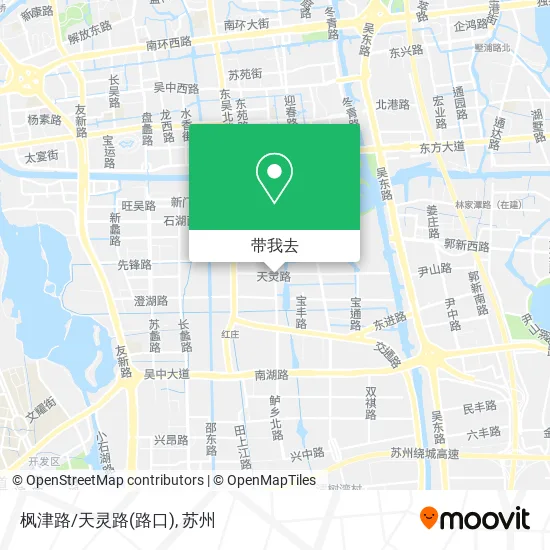 枫津路/天灵路(路口)地图