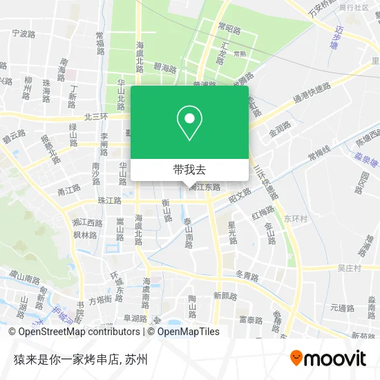 猿来是你一家烤串店地图